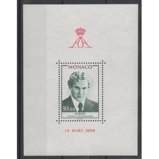Timbres - Monaco - Blocs et feuillets - 1979 - No BF16 - Royauté
