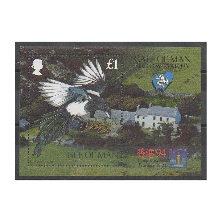 Timbres - Man (Ile de) - 1994 - No BF22 - Oiseaux