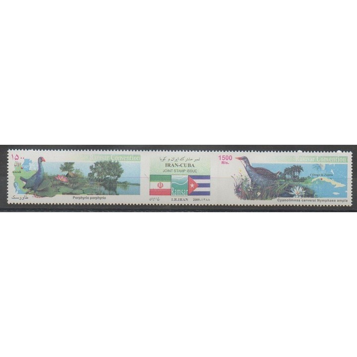 Timbres - Iran - 2009 - No 2840 - Oiseaux