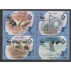 Ir. - 2007 - No 2776/2779 - Espèces menacées - WWF - Oiseaux