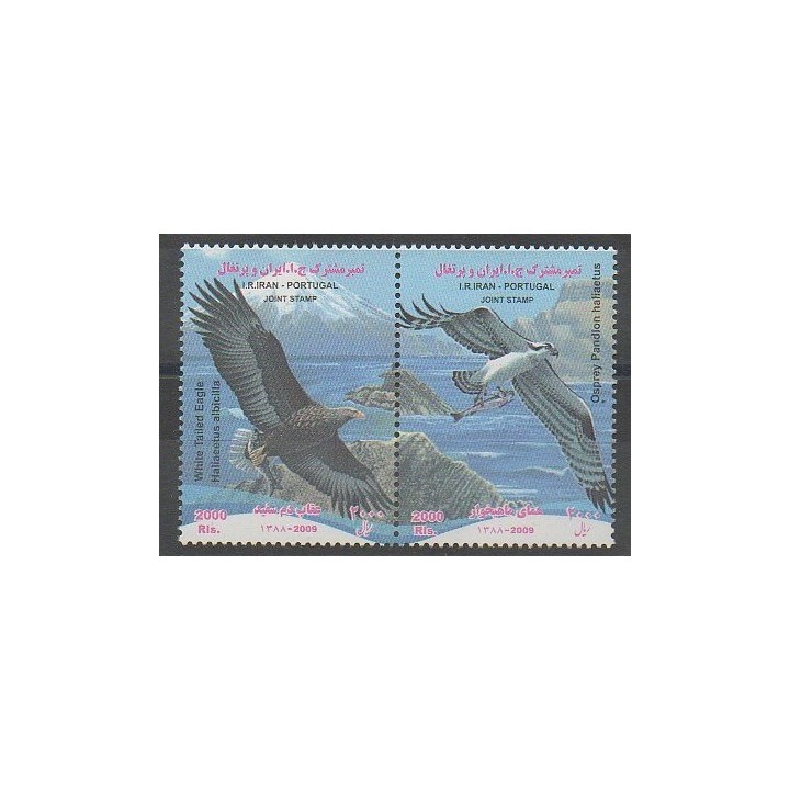 Timbres - Iran - 2009 - No 2837/2838 - Oiseaux
