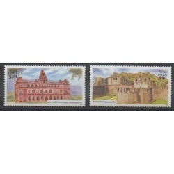 Inde - 2002 - No 1706/1707 - Monuments