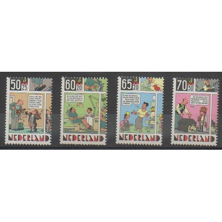 Netherlands - 1984 - Nb 1229/1232 - Cartoons - Comics
