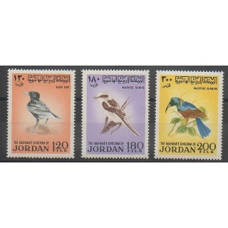 Stamps - Jordan - 1970 - Nb 675/677 - Birds