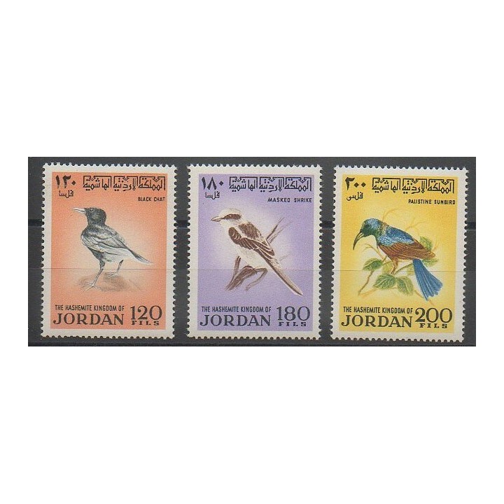 Stamps - Jordan - 1970 - Nb 675/677 - Birds