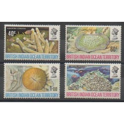 British Indian Ocean Territory - 1972 - Nb 44/47 - Sea animals