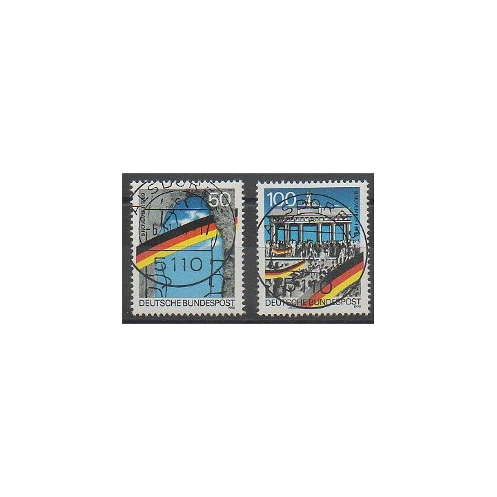 Stamps - West Germany (FRG) - 1990 - Nb 1313/1314 - Monuments - Used