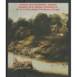 Timbres - Monaco - Blocs et feuillets - 2012 - No F2833 - Peinture - Exposition