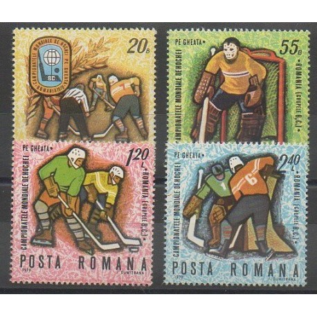 Romania - 1970 - Nb 2513/2516 - Various sports