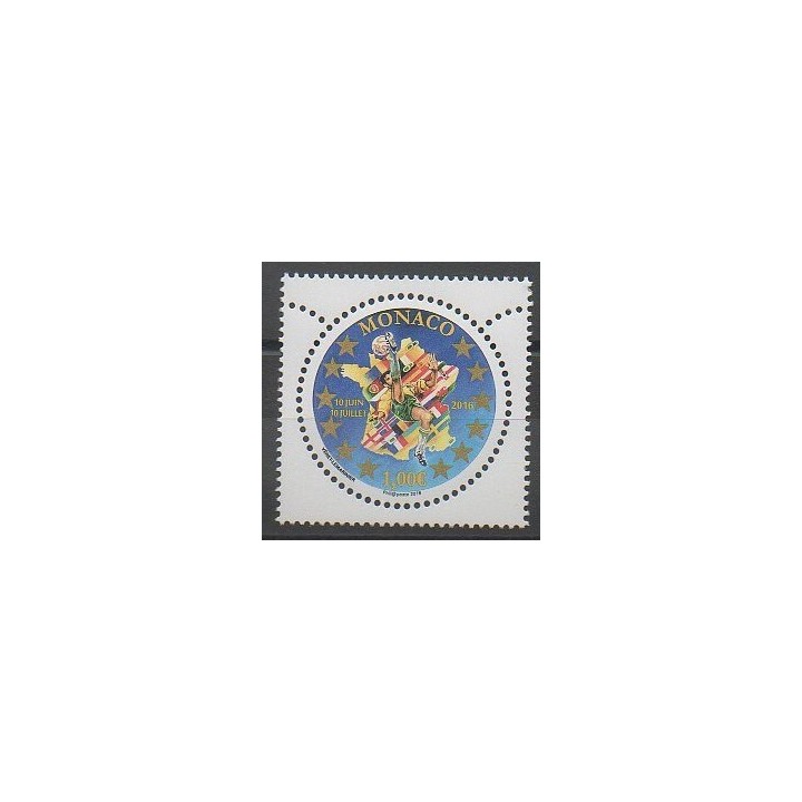Timbres - Monaco - 2016 - No 3042 - Football