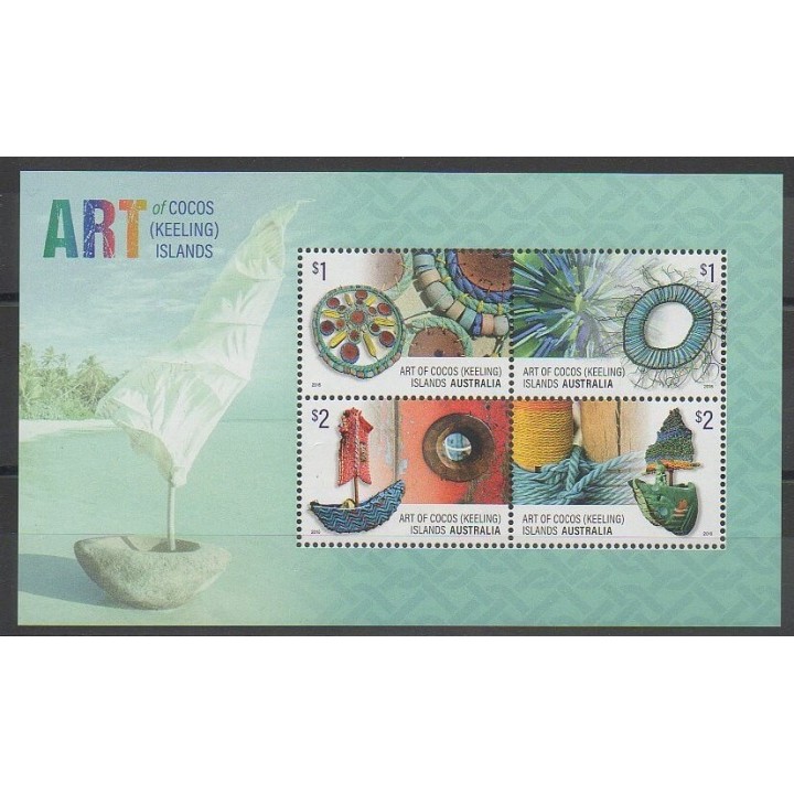 Timbres - Cocos (Iles) - 2016 - No BF20 - Art