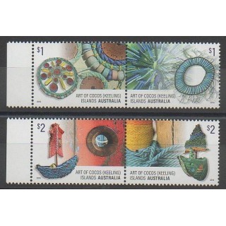 Timbres - Cocos (Iles) - 2016 - No 498/501 - Art