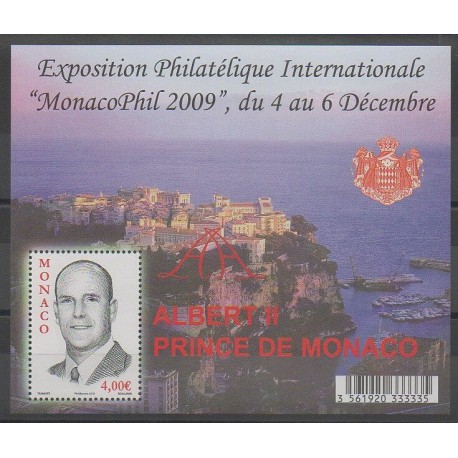 Monaco - 2009 - No BF94 - Exposition - Royauté - Principauté