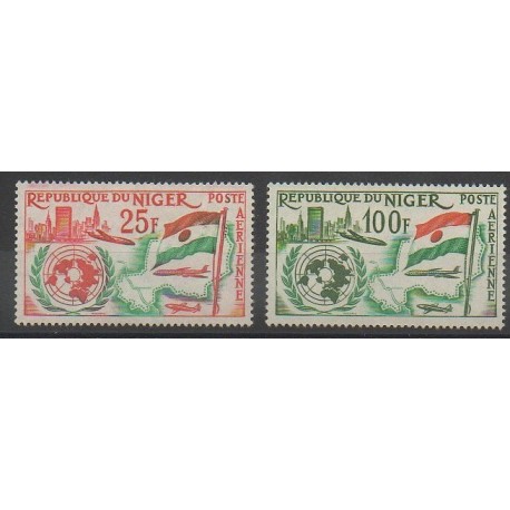 Niger - 1961 - Nb PA19/PA20