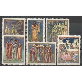 Timbres - Roumanie - 1970 - No 2525/2530 - Peinture