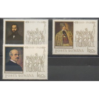 Timbres - Roumanie - 1968 - No 2397/2399 - Peinture