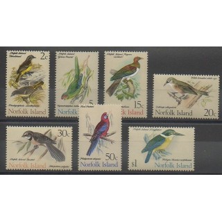 Stamps - Norfolk - 1971 - Nb 116/122 - Birds