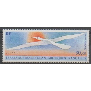 Timbres - TAAF  - Poste aérienne - 1990 - No PA114 - Oiseaux