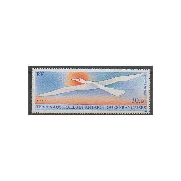 Timbres - TAAF  - Poste aérienne - 1990 - No PA114 - Oiseaux