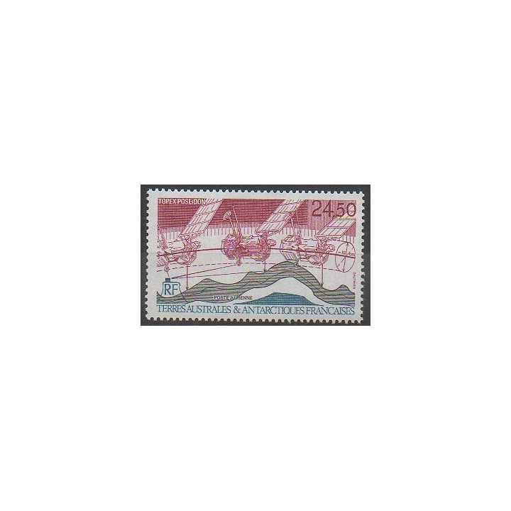 Timbres - TAAF  - Poste aérienne - 1992 - No PA123 - Espace - Sciences et Techniques