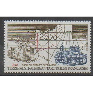 Timbres - TAAF  - Poste aérienne - 1993 - No PA127 - Régions polaires