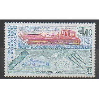 Timbres - TAAF  - Poste aérienne - 1997 - No PA144 - Sciences et Techniques