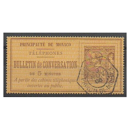Monaco - Phone Postage - 1886 - Nb 1 - Used