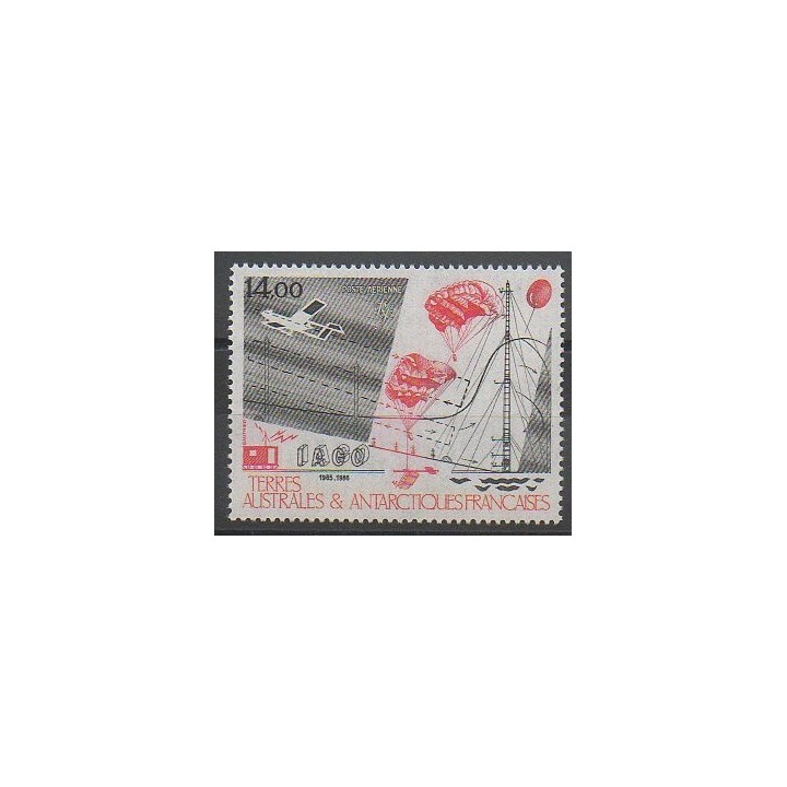 Timbres - TAAF  - Poste aérienne - 1986 - No PA95 - Sciences et Techniques