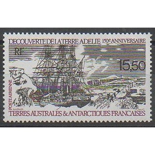 Timbres - TAAF  - Poste aérienne - 1990 - No PA111 - Navigation