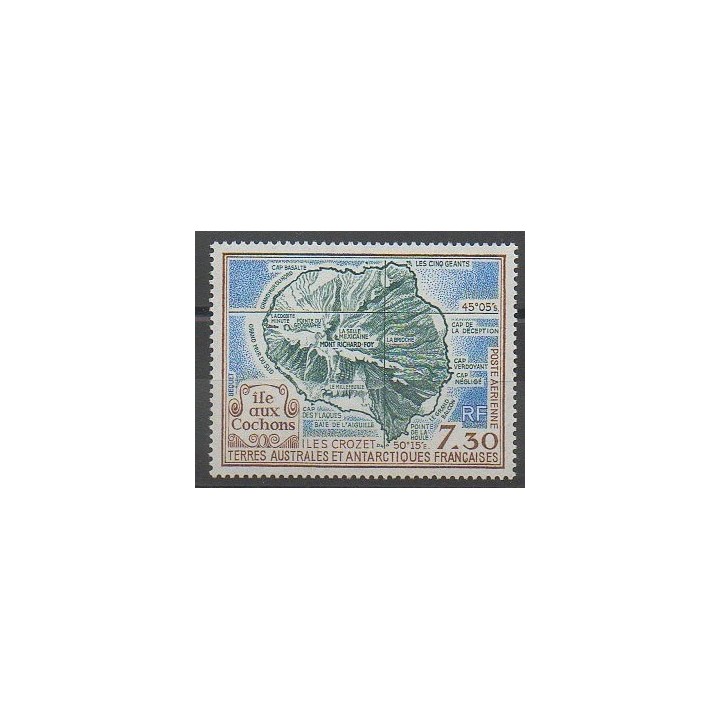 Timbres - TAAF  - Poste aérienne - 1990 - No PA110 - Sites  - Polaire