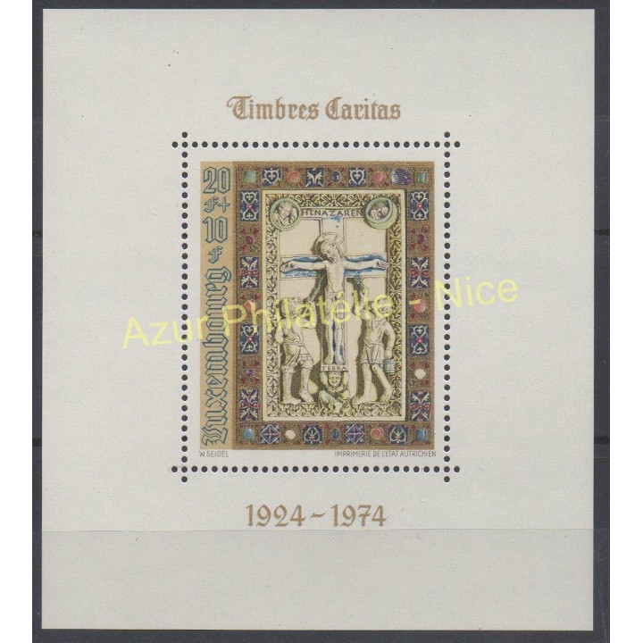 Timbres - Thème religions divers - Luxembourg - 1974 - No BF 9