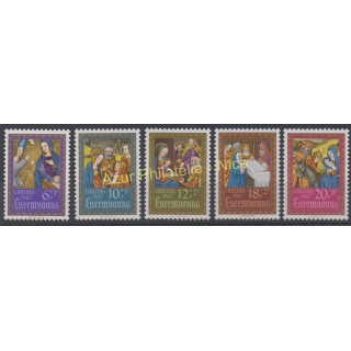 Timbres - Thème religions divers - Luxembourg - 1987 - No 1135/1139