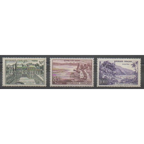 France - Poste - 1959 - Nb 1192/1194 - Monuments - Sights