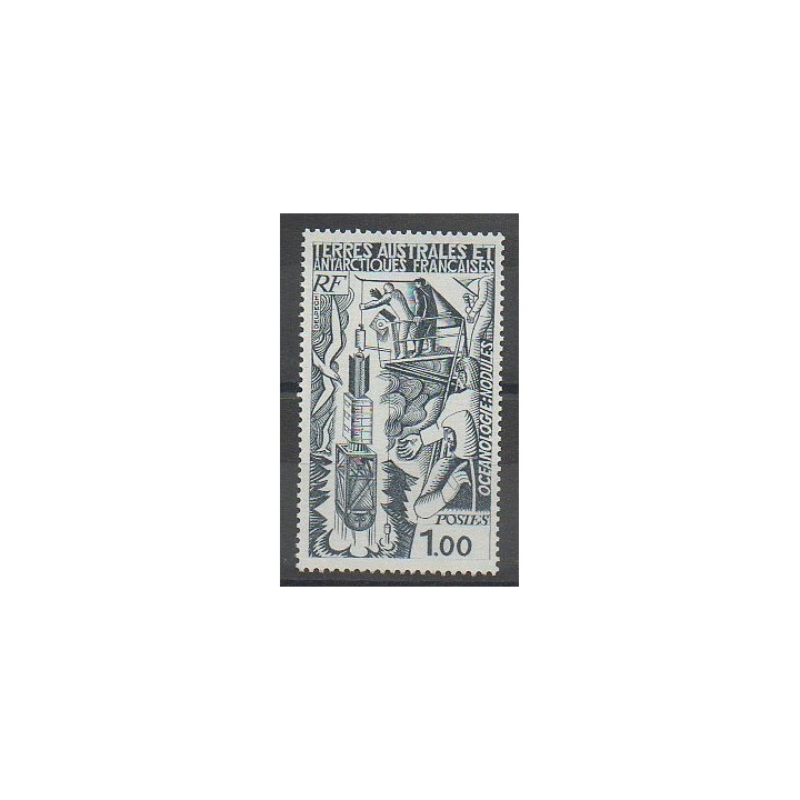 Timbres - TAAF - 1977 - No 70 - Sciences et Techniques