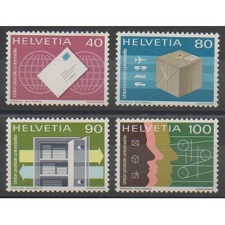 Stamps - Swiss - 1976 - Nb S453/S456