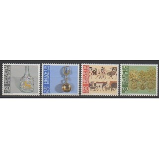Timbres - Suisse - 1993 - No 1430/1433 - Art