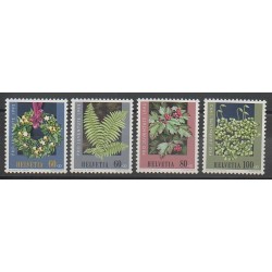 Suisse - 1993 - No 1440/1443 - Flore