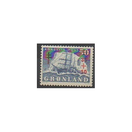 Greenland - 1958 - Nb 31 - Boats