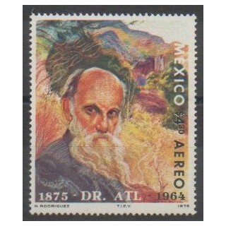 Timbres - Mexique - 1975 - No PA405 - Peinture