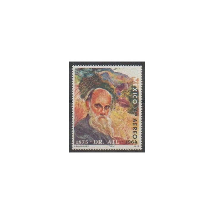 Timbres - Mexique - 1975 - No PA405 - Peinture