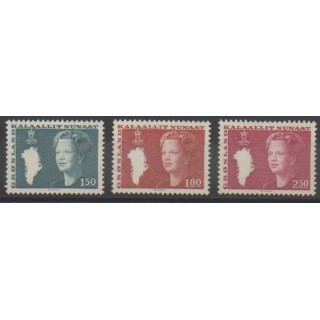 Stamps - Greenland - 1982 - Nb 122/123 - 129 - Royalty