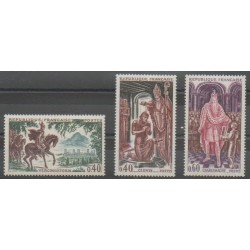 France - Poste - 1966 - Nb 1495/1497 - Various Historics Themes
