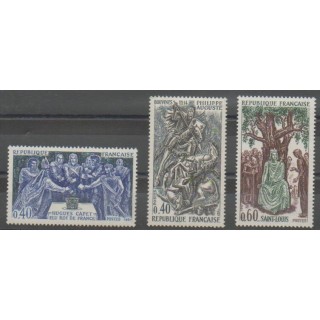 Timbres - France - Poste - 1967 - No 1537/1538 - Histoire