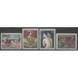 France - Poste - 1967 - No 1517/1518 - 1530/1531 - Peinture