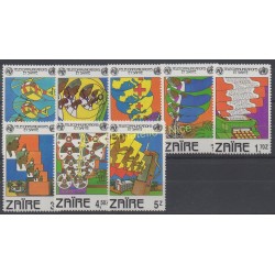 Zaïre - 1982 - No 1064/1071 - Santé ou croix-rouge 