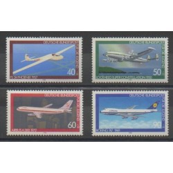 West Germany (FRG) - 1980 - Nb 888/891 - Planes