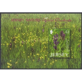 Timbres - Thème orchidées - Jersey - 2003 - No BF 47