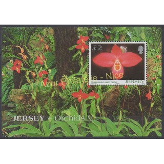 Timbres - Thème orchidées - Jersey - 2004 - No BF 54