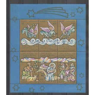 Timbres - Vatican - 1988 - No BF10 - Noël