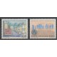 Vatican - 1987 - Nb 815/816 - Stamps on stamps - Coins, Banknotes Or Medals